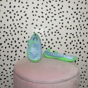 Lily & Dan Blue Alligator Toddler Boys Water Shoes